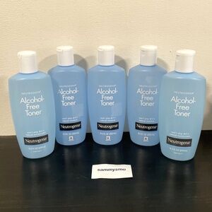 Neutrogena Alcohol-Free Toner Gentle Discontinued Old Formula 8.5 Fl Oz New x5